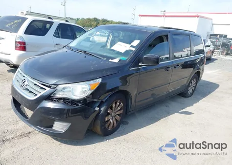 2012 Volkswagen Routan Sel из США, поврежденный, VIN 2C4RVACG1CR194152